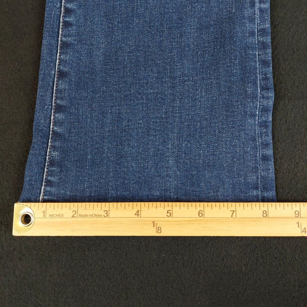 American Eagle High Rise Skinny Kick Stretch Jeans Womens 10R (Fit 30x31) Blue - Picture 8 of 8